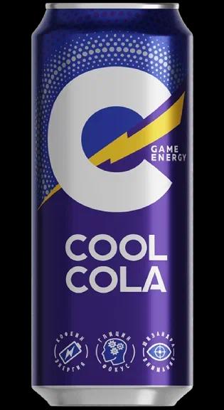 Фото продукта - CoolCola Game Energy